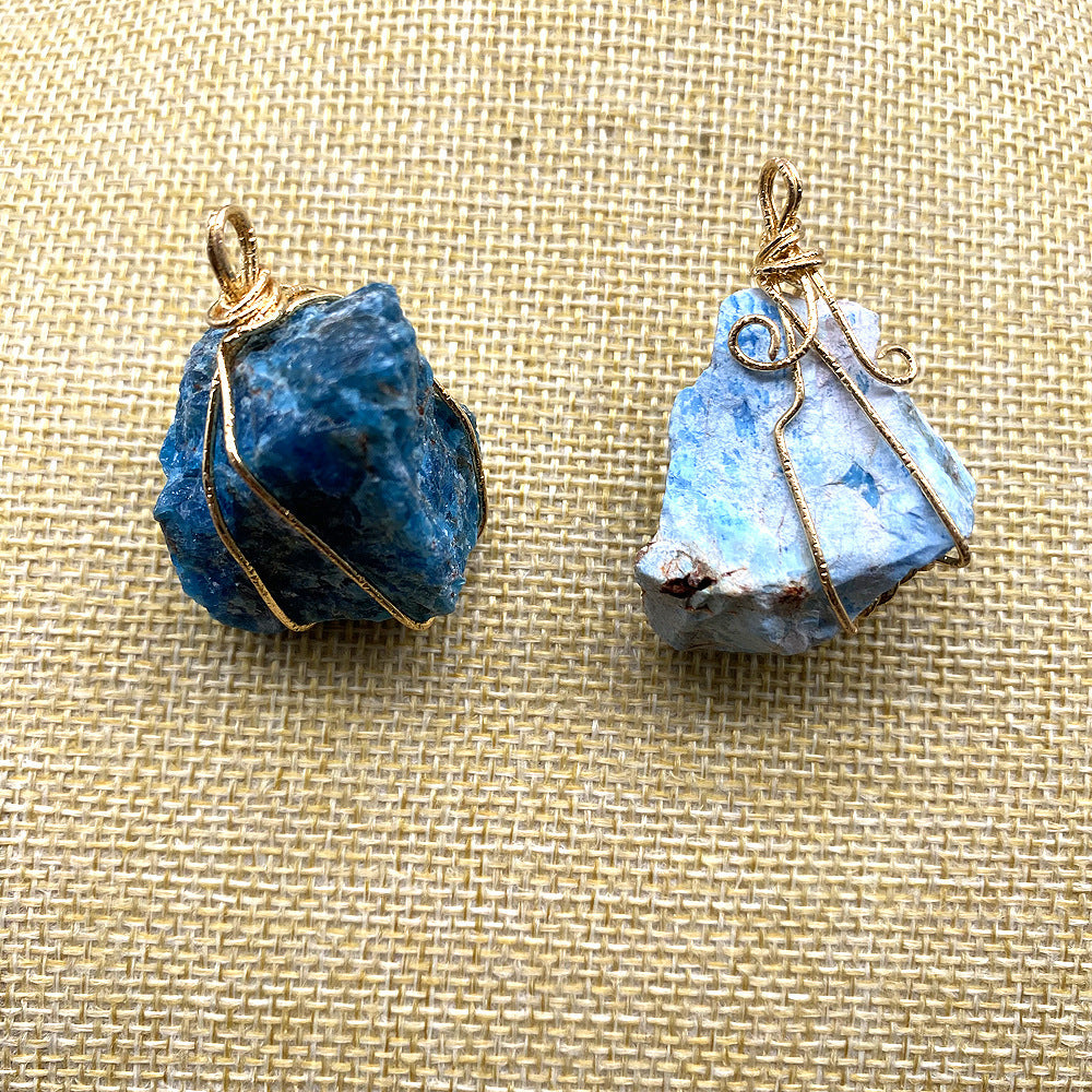 Hand-Wound Twisted Crystal Stone
