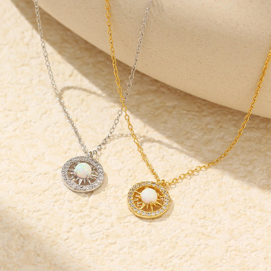 Opal Asterism Necklace